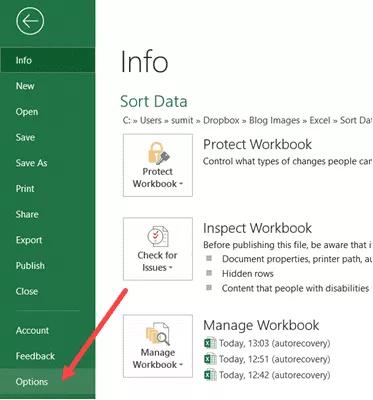 Hướng dẫn cách tự động mở tệp Excel cụ thể khi khởi động